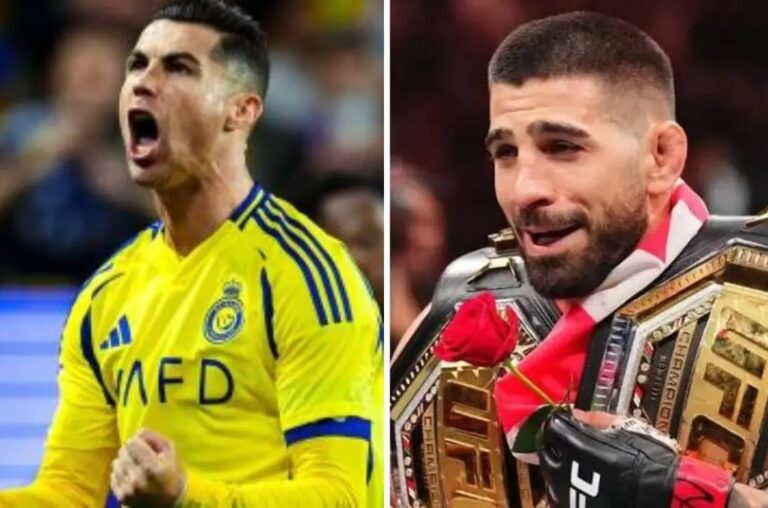 Cristiano Ronaldo se torna acionista da WOW FC junto com Ilia Topuria