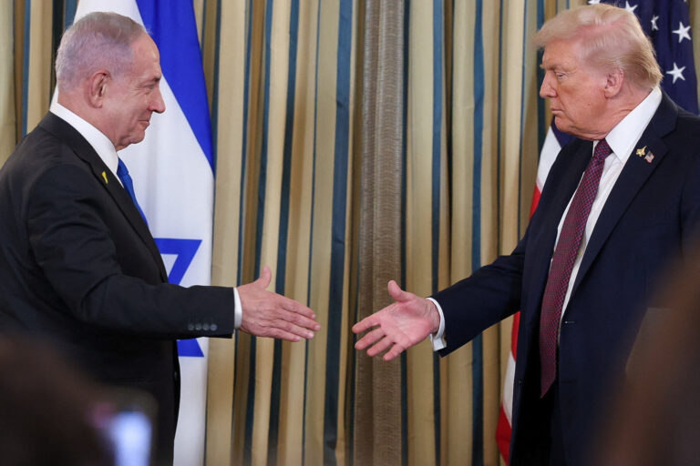 Trump convida Netanyahu para visitar a Casa Branca