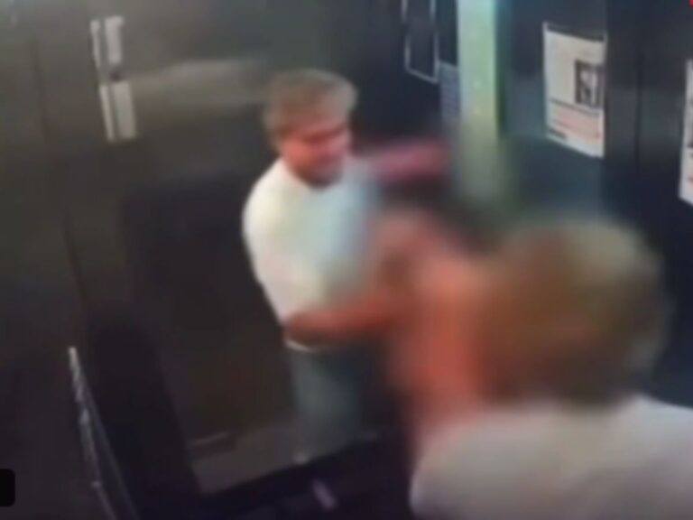 Turista americano é flagrado agredindo namorada dentro de elevador no RJ