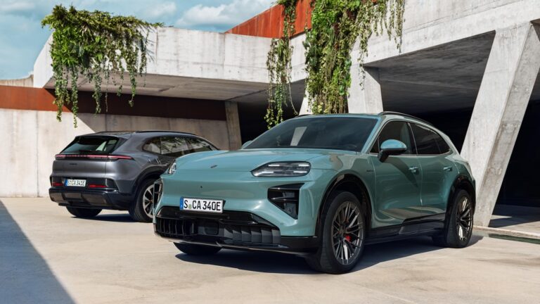 Novo Porsche Cayenne elétrico: autonomia de 740 km e carregamento sem fio
