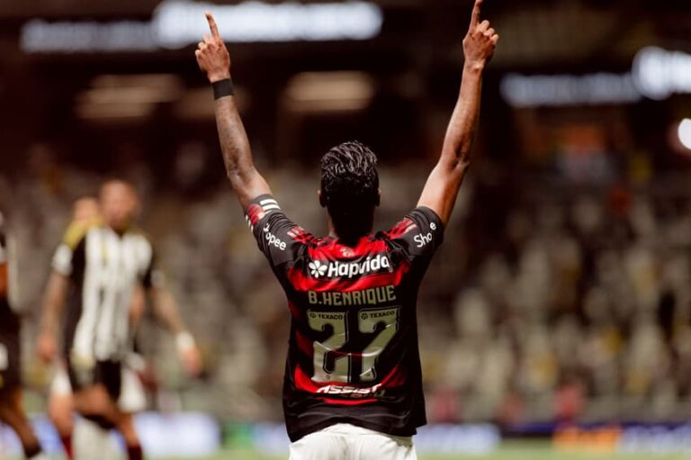 Bruno Henrique brilha em empate do Flamengo contra o Atlético-MG