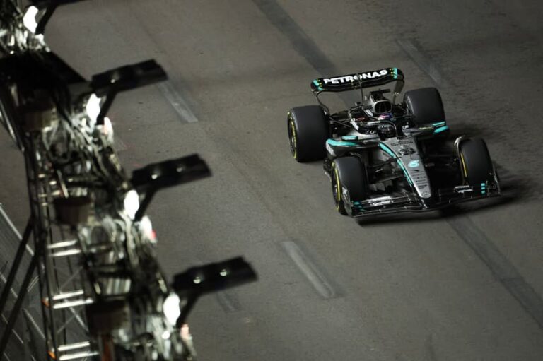 George Russell se destaca novamente na F1 com liderança em Las Vegas