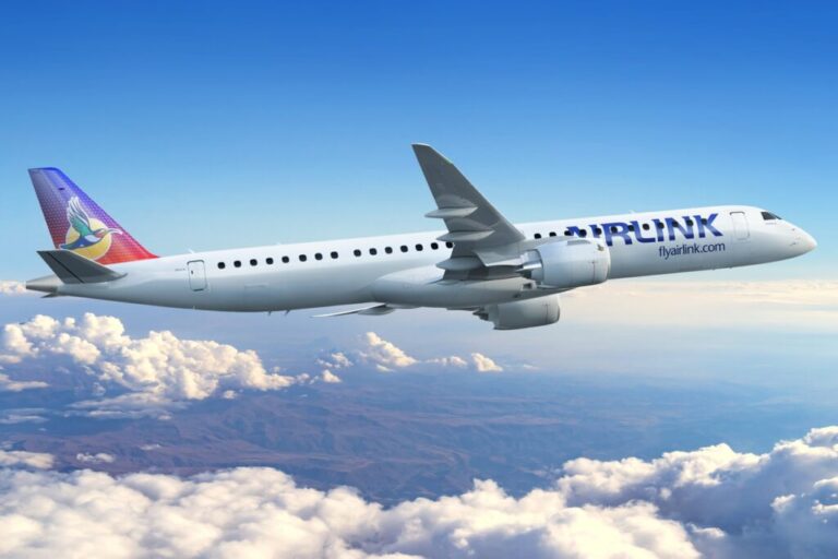 Embraer e Airlink ampliam suporte para jatos E2 na África