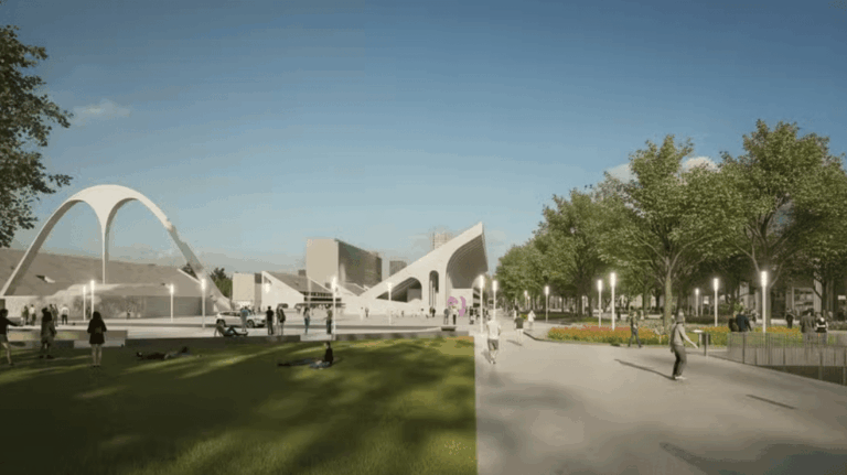 Revitalização do entorno do Sambódromo inclui mergulhão e biblioteca
