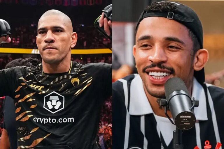 Alex Poatan treina com o filho e presta homenagem a Carlos Prates