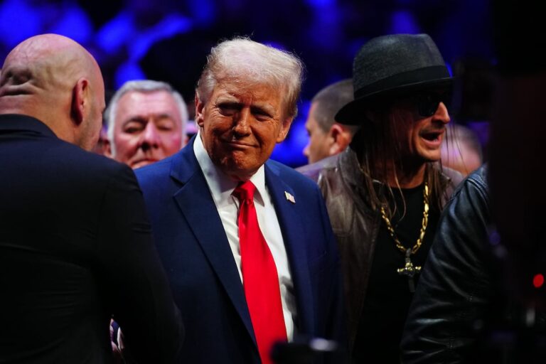Donald Trump promete até nove lutas de cinturão no UFC na Casa Branca