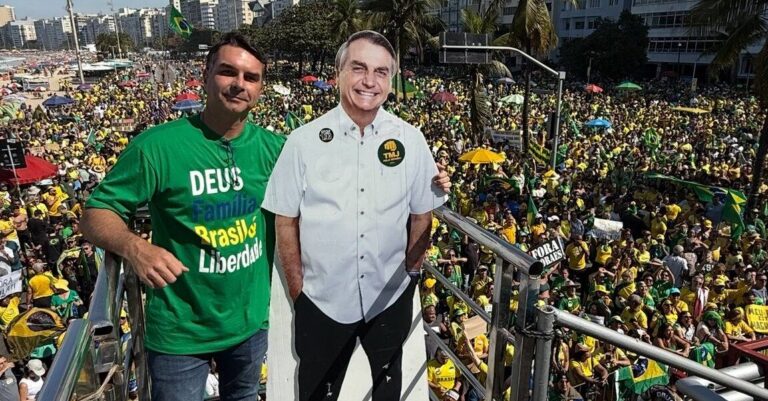 Flávio Bolsonaro e Nikolas Ferreira: escolha eleitoral e projeto de anistia