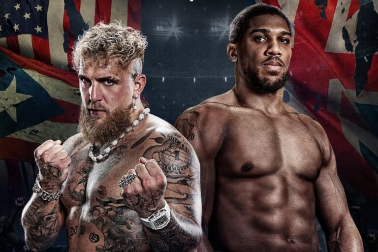 Jake Paul é considerado azarão nas apostas contra Anthony Joshua