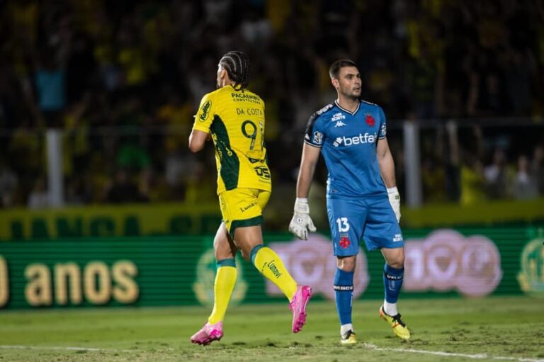 Retrospecto do Vasco nos últimos jogos do Brasileirão