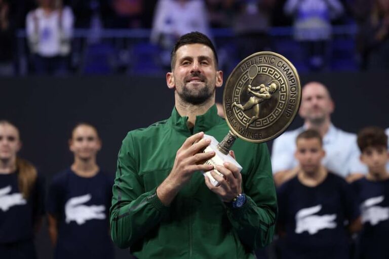 Djokovic se despede do ATP Finals e Musetti assume vaga