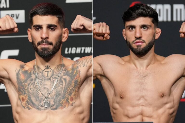 Topuria critica Tsarukyan por reação durante confronto no UFC