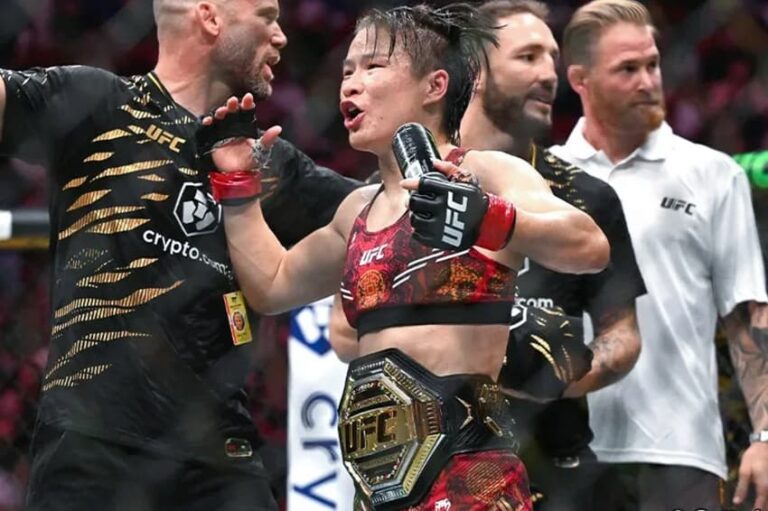 Zhang Weili pode igualar recorde de Amanda Nunes no UFC 322