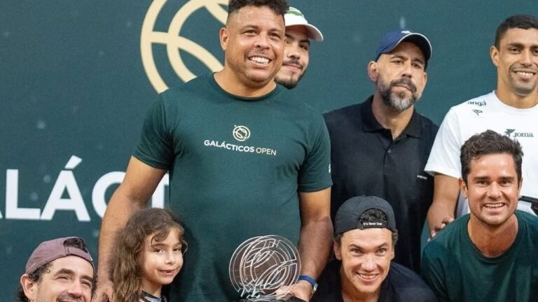 Ronaldo Fenômeno promove torneio de tênis em São Paulo