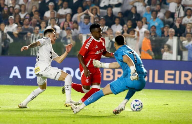 Inteligência artificial prevê resultado de Inter e Santos em jogo decisivo