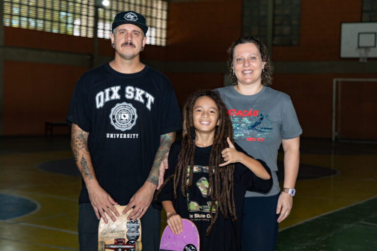 Educação e esporte: vivência destaca talento do skate na EMEB Carlos Foot Guimarães