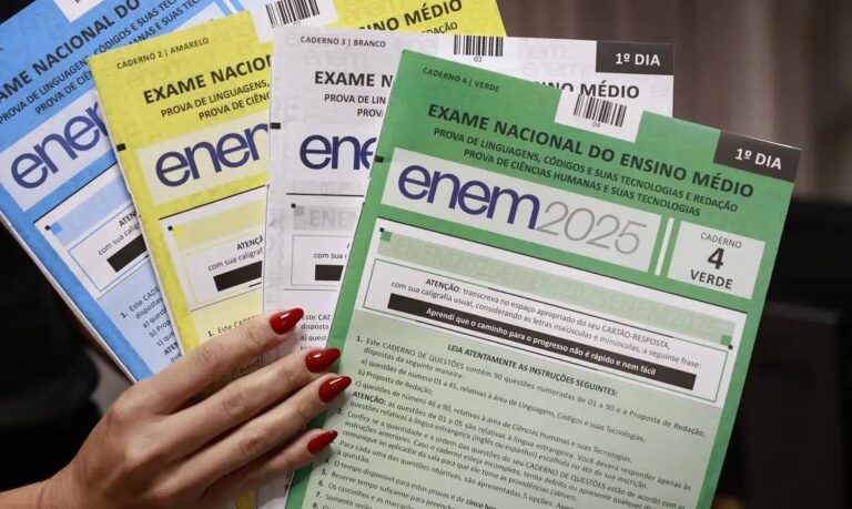 Inep divulga gabarito oficial do Enem 2025; confira as respostas