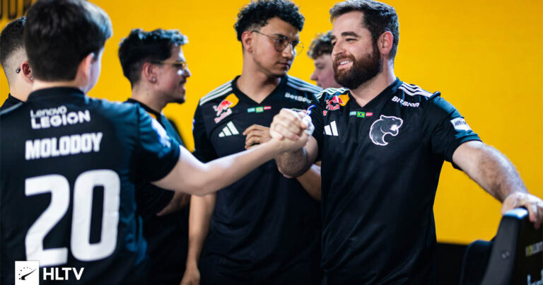 FURIA se destaca no StarLadder Budapest Major 2025 com classificação aos playoffs