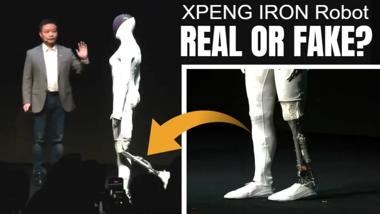 Humanoide chinês da XPeng precisa provar que é robô em vídeo impressionante