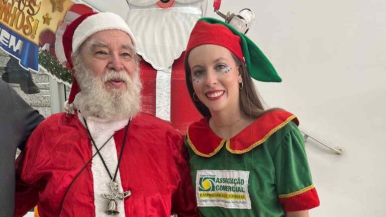 Papai Noel da ACE Jundiaí anima Vila Hortolândia e Eloy Chaves