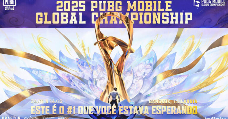 PMGC 2025: Brasil será representado por três equipes no Mundial de PUBG Mobile