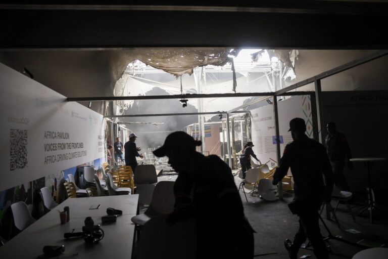 Incêndio na COP30 provoca evacuação e gera preocupação entre participantes