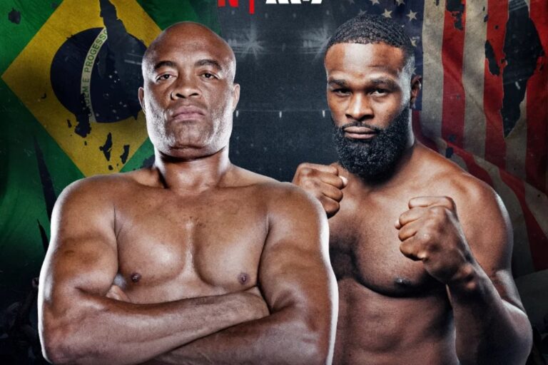 Anderson Silva enfrenta Tyron Woodley após lesão de Weidman
