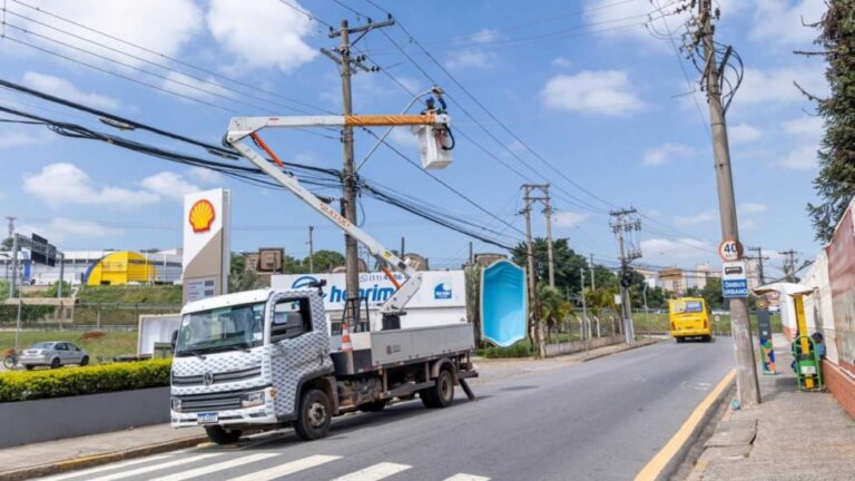 Jundiaí avança na iluminação pública com 85 novas lâmpadas LED