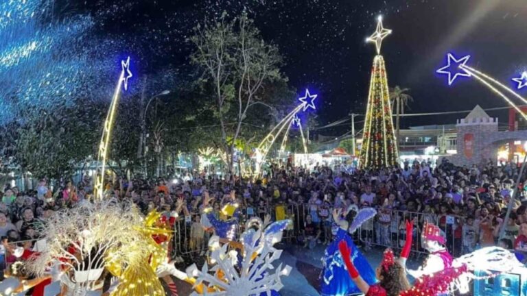 Natal Encantado de Itupeva atrai visitantes com magia e luzes