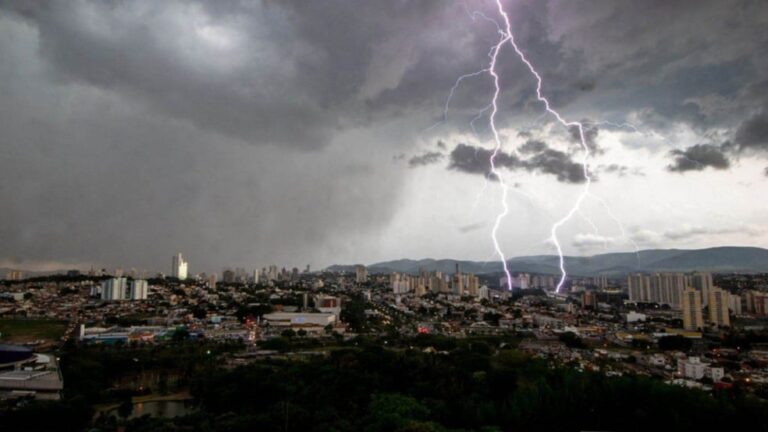 Ciclone intenso traz tempestades e chuvas para Jundiaí esta semana