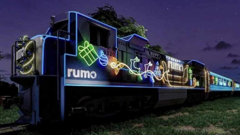 Trem iluminado chega a Jundiaí em 21 de dezembro; saiba mais sobre a programação