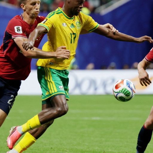 África do Sul surpreende e busca empate contra a Tchéquia pelo Grupo A