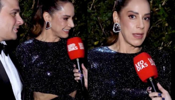 Silvia Abravanel e Gustavo Moura (Reprodução: Portal LeoDias)