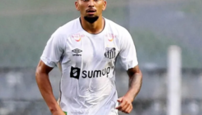 João Victor quando atuava no Santos (Reprodução)