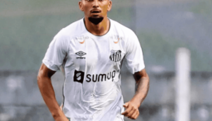 João Victor quando atuava no Santos (Reprodução)