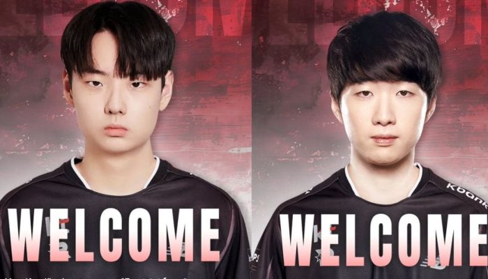 o anúncio dos suportes Pollu e Ghost na KT Rolster para a LCK 2026