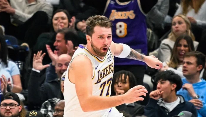 Luka Doncic Lakers Jazz