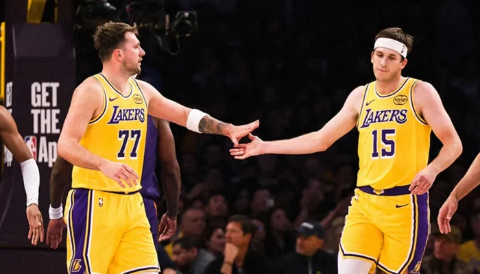 Austin Reaves Luka Doncic