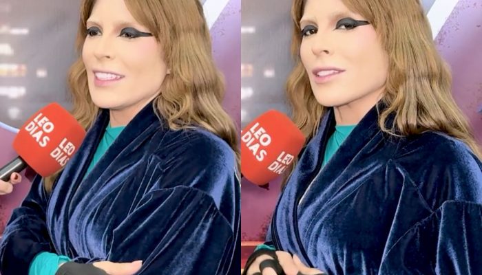 Manu Bahtidão nos bastidores do "Dança dos Famosos"Portal LeoDias