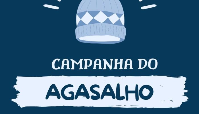 Post Instagram Campanha do Agasalho Ilustrado Azul (2)