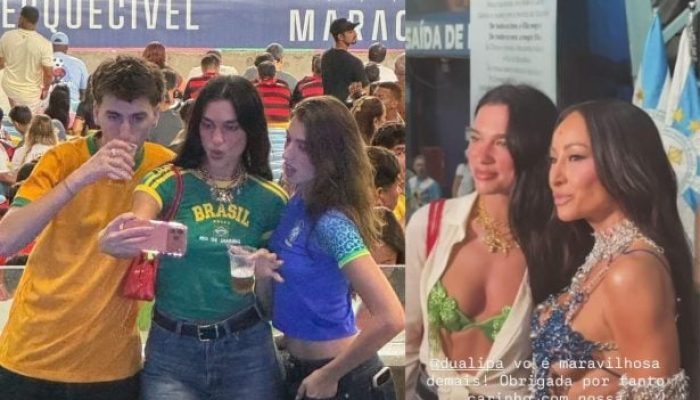 s em visita à São Paulo com Carlinhos Brown e roda de sambaReprodução