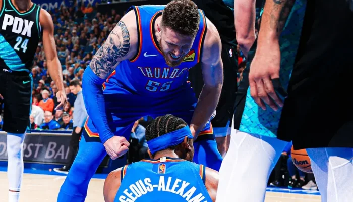 NBA classificação Thunder Pistons