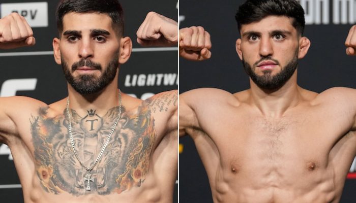 Topuria critica Tsarukyan por reação durante confronto no UFC
