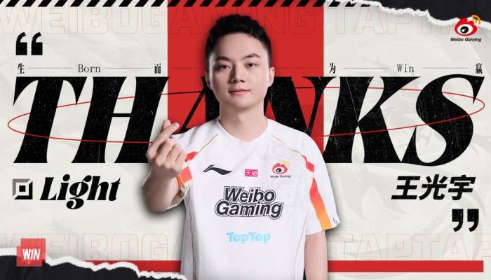 do anúncio de despedida Light na WBG