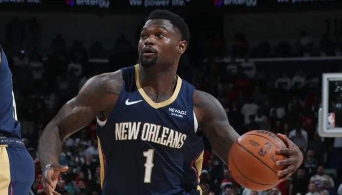 Zion Williamson troca Pelicans