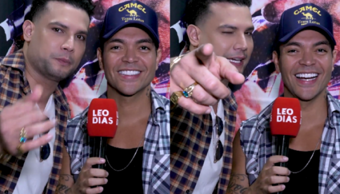 Israel e Thiago, do Arrocha, enviam mensagem a Leo Dias