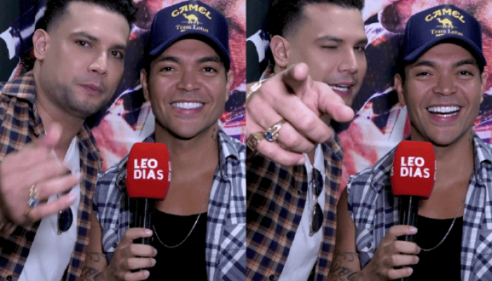 Israel e Thiago, do Arrocha, enviam mensagem a Leo Dias
