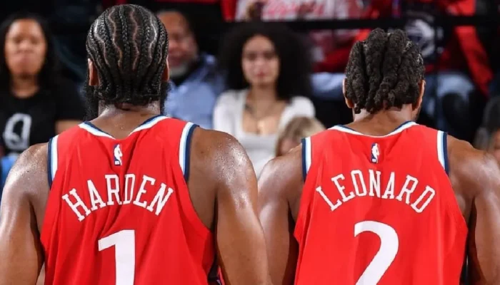 NBA Kawhi Harden Clippers