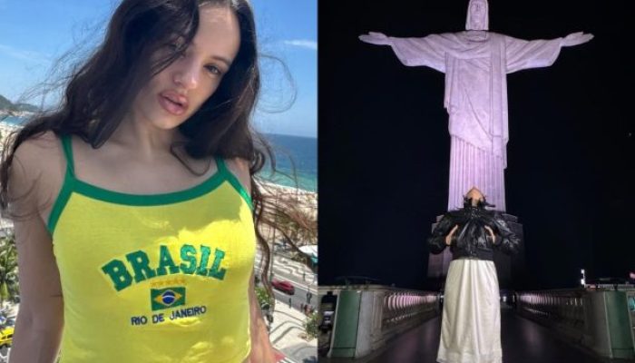 Rosalía lança álbum de fotos durante visita ao Rio de Janeiro